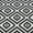Black And White, variant on Modern Low-Pile Rug Geometric Moroccan Design in Pastel Colors in Black - 7'10" x 10'6" (8'x10')