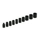 thumbnail image 1 of Juego de 10 dados de impacto Urrea en pulgadas 1/4' 69106, 1 of 2