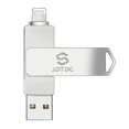 thumbnail image 1 of Apple MFi Certified 128GB iPhone Photo Stick iPhone Memory iPhone USB Storage for Photos Videos Contacts iPhone USB Flash Drive Memory for iPad External iPhone Storage iPhone Thu, 1 of 9