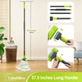 thumbnail image 4 of TidyBliss Commercial Mop Heavy Duty with 57.5 inches Long Handle (Green), 4 of 8