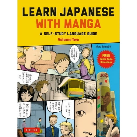 Learn Japanese with Manga Volume Two: A Self-Study Language Guide (Free Online Audio), (Paperback)