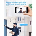 thumbnail image 3 of Light Bulb Security Camera Wireless Outdoor, 2.4GHz Light Socket Security Camera, 360° Indoor WiFi Home Lightbulb Surveillance Camera Motion Detection, Color Night Vision, Two Way Talk, 3 of 7