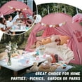thumbnail image 6 of Bed Tent Twin, Bed Canopy for Kids Girls, Tents Toddler Portable Sleeping Tents Indoor, Pink Bunk Canopy Playhouse for Twin Size Bed, 6 of 7