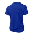 thumbnail image 5 of GrmtClth Polo Shirts for Men 2026 Summer Fashion Short Sleeve Tops Loose Quarter Zip Blouse Trendy Collared Clothes with Pocket Blue 2XL, 5 of 6