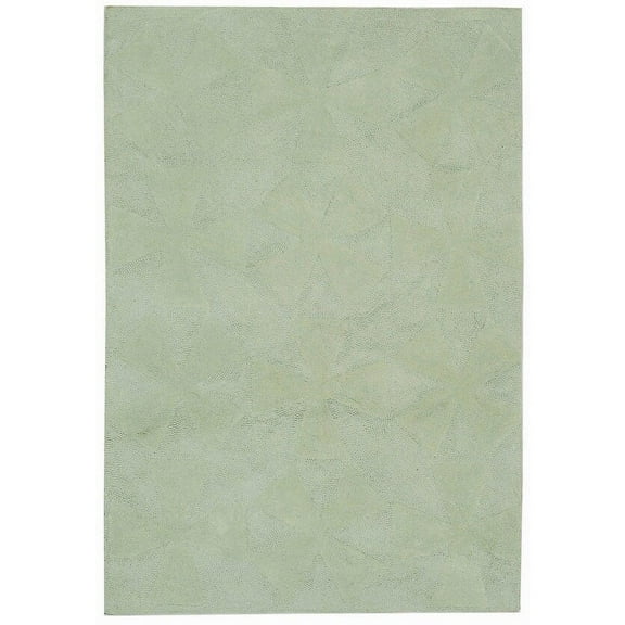 Martha Stewart  by  Navigation Cotton Rug Ocean/Vista 5'6" x 8'6" Handmade 6' x 9' Living Room Rectangle