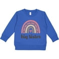 thumbnail image 2 of Inktastic Big Sister Announcement Rainbow Toddler Sweatshirt, 2 of 4