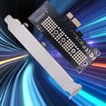 thumbnail image 4 of Tarjeta expansión escritorio M2 a PCI-E 1X disco duro M.2 transferencia protocolo NVME lector tarjetas SSD tarjeta prueba, 4 of 9