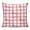 Red, variant on Throw Pillow Covers 20x20 Inch, Red Buffalo Plaid Decorative Pillow Cases for Couch Sofa Bed, Farmhouse Check Stripes Retro Geometric Cotton Linen Square Home Decor Pillowcases with Hidden Zipper