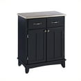 thumbnail image 1 of Homestyles Buffet de Buffets en Bois Noir, 1 of 13