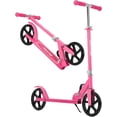thumbnail image 1 of Trottinette pour Enfants Légère et Pliable – 2 Roues, 4 Hauteurs Réglables, Roues Lumineuses DEL RVB de 5 Pouces, Plateau Antidérapant, 3 Ans et Plus, Rose, 1 of 8