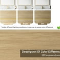 thumbnail image 5 of 36" Bathroom Vanity with Natural Oak Finish, One - piece Sink / Water - resistant, Easy to Clean and Maintain, 5 of 6