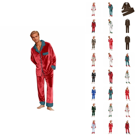 Matching Christmas Pajamas For Family,Christmas Family Pajamas Matching Sets Xmas Pjs for Womens Mens Holiday Home Sleepwear Set Jammies