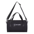 thumbnail image 1 of Bolsa de baile para niñas, ideal para llevar accesorios bonitos, multifunción, para viajes, gimnasio, fin de semana o gimnasia. Negro, 1 of 8