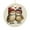 Pattern-5, variant on Christmas Ceramic Ornament Two Cute, Happy Owls in Love Keepsake Ceramic Ornament Gifts for Owl Lovers Holiday Ornament for Home Christmas Tree Decor for Family Friend