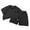 A, variant on Boys Girls 2 Piece Preppy Clothes Set Kids Striped Knit Short Sleeve T-Shirts Elastic Waist Shorts Casual Summer Cool Outfits (A, 18-24 Months)