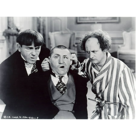 Three Stooges Golf Picture Laminated Poster The Three Stooges Larry Moe Curly Hollywood S Poster Print 24 x 36 ()