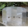 thumbnail image 2 of NICEXMAS Silver Outdoor Windshield for Camping Stove Foldable Fuel Saving Design, 2 of 6
