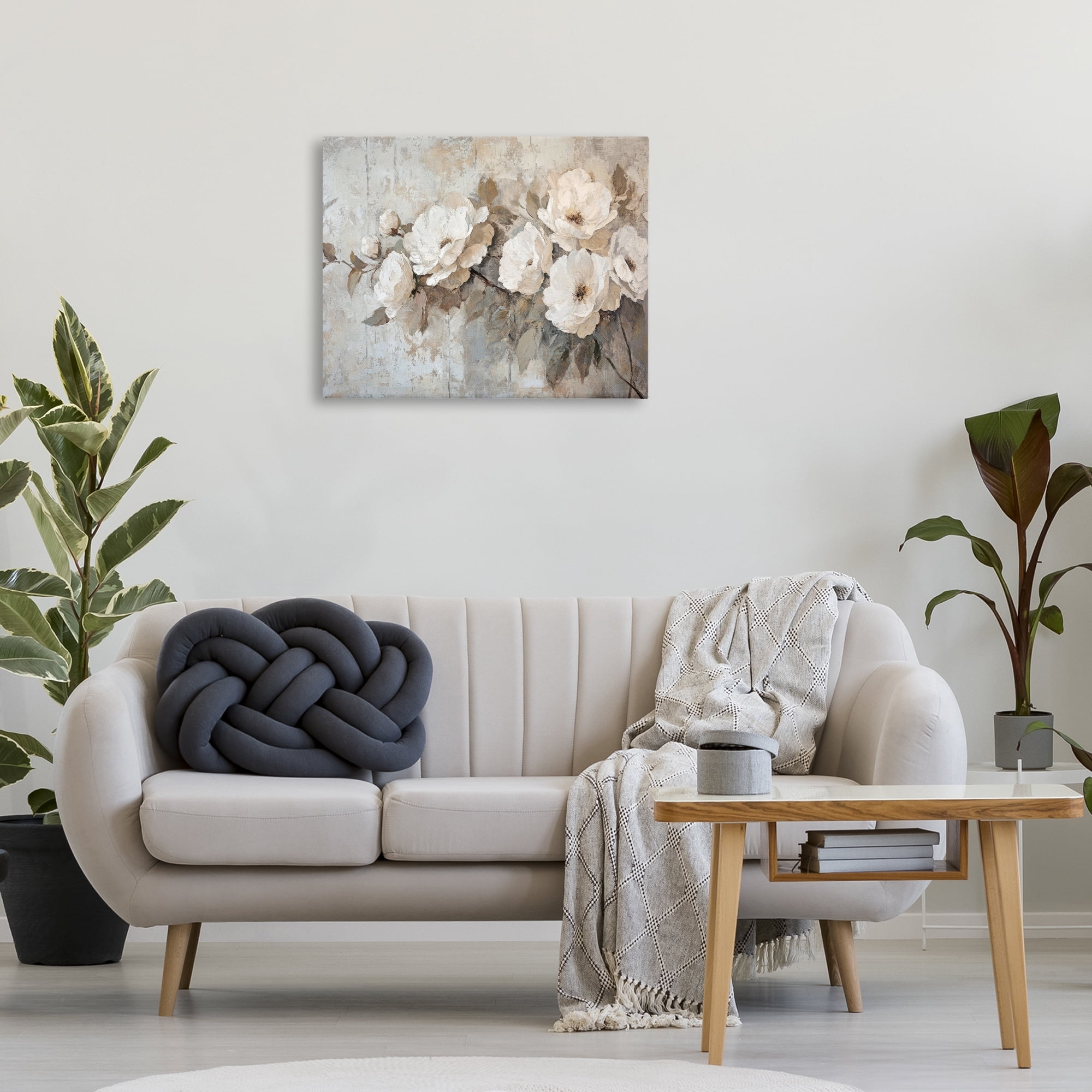 Stupell Industries Summer Daze Blossoms Plants & Flowers Painting Wrapped Canvas Art Print Wall Art, 30 x 24