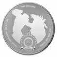 thumbnail image 4 of 2021 Niue Colorized 1 oz Silver $2 Godzilla Coin (w/TEP), 4 of 4