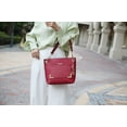 thumbnail image 2 of MKF Collection Grace Women's Shoulder Bag With Wristlet Wallet Vegan Leather Handbag Purse Set by Mia K. -Red, 2 of 12