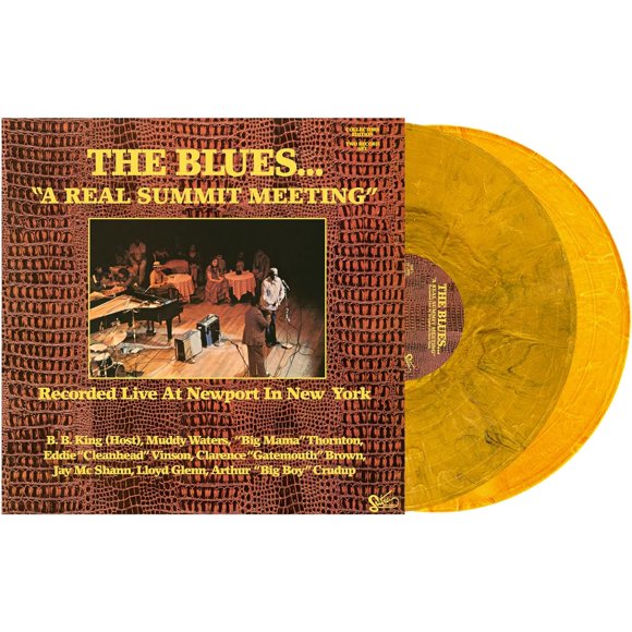 Blues: A Real Summit Meeting Live At Newport N.Y. / Various - Colored Vinyl