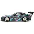 thumbnail image 4 of 2019 Toyota GR Supra "HKS" Gray with Graphics 1/18 Model Car by GT Spirit, 4 of 6