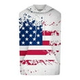 thumbnail image 4 of Pitauce Mens Sleeveless Patriotic Hoodies for 4th of July, Gym Workout Hooded Tank Tops Bodybuilding Muscle Cut Off T-Shirt with Pockets, 4 of 5