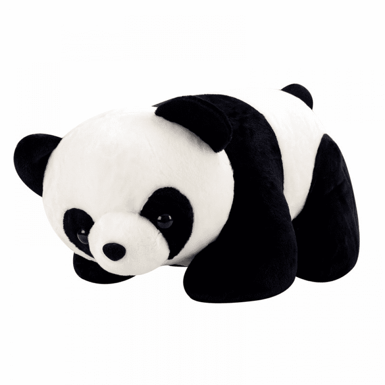 Super Soft Giant Stuffed Animal,Panda Bear Plush Toy,Realistic Handmade  Stuffed Giant Panda Plush,Lifelike Panda Plush for Anxiety, ,Great Gift For  Kids & Adults Birthday,Valentine,Gril,Grilfriend 