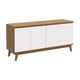 thumbnail image 2 of Aparador Bufetero Canela/Blanco 4 Puertas 156 cm Kappesberg, 2 of 10