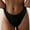 Black, variant on MRULIC swim shorts women Bikini Bottom For Women Swimsuits High Waisted Bathing Suits High Cut Hipster Black + XL