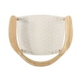 thumbnail image 5 of GDF Studio Avila Mid Century Modern Ash Wood and Rope Accent Chair, Matte White and Natural, 5 of 11