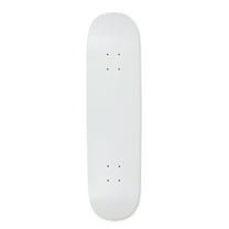 Moose Blank Skateboard Deck Dipped White 8.5"