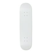 Moose Blank Skateboard Deck Dipped White 7.5"