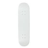 Moose Blank Skateboard Deck Dipped White 7.5"