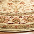 thumbnail image 4 of Safavieh Lyndhurst Victoria Floral Area Rug, Ivory, 5'3" x 5'3" Round, 4 of 9