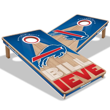 YouTheFan NFL Buffalo Bills 2X4 Slogan Series Cornhole NO BAGS