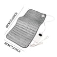 thumbnail image 3 of Tanhomme Heated Blanket Electric Throw Machine Washable Extremely Soft Comfortable Electric Blanket Throw Fast Heating with Hand Controller Gray, 3 of 3