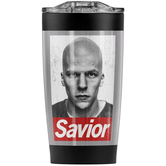 Batman V Superman Savior Stainless Steel Tumbler 20 oz Coffee Travel Mug/Cup, Vacuum Insulated & Double Wall with Leakproof Sliding Lid | Great for Hot Drinks and Cold Beverages