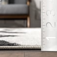 thumbnail image 2 of nuLOOM Addison Modern Chevrons Area Rug, 4' x 6', Addison Grey, 2 of 9