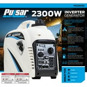 Pulsar 2300-Watt Super Quiet Gasoline Powered Inverter Generator with USB