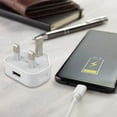 thumbnail image 1 of Klonfd Port USB Travel Power AdapterMobile Phone ChargerUK International PlugFor IPhone And IPad, 1 of 5