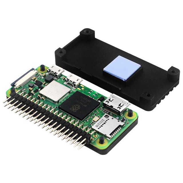 Caja de refrigeración universal Kit de carcasa de aleación de aluminio para Raspberry Pi Zero 2W