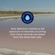 Trace Minerals Ionic Selenium Liquid Supplement, 300 mcg, 2 oz, 48 Servings, Yeast-free liquid selenium supplement, Supports bone health and brain function, High-absorption ionic form, 48-day supply