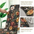 thumbnail image 5 of Yayeee 4 Pack Dining Chair Covers Stretch Parson Chairs Slipcovers Seat Protector, Colorful Flower, 5 of 6