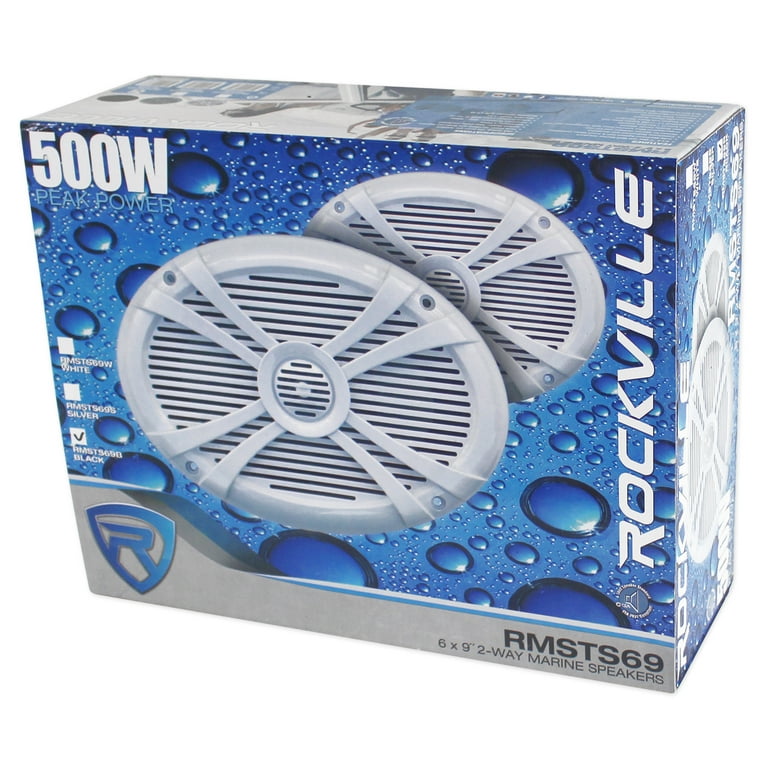 Free Air Speaker Pods Pair Rockville RMSTS69W 6x9 1000w Waterproof