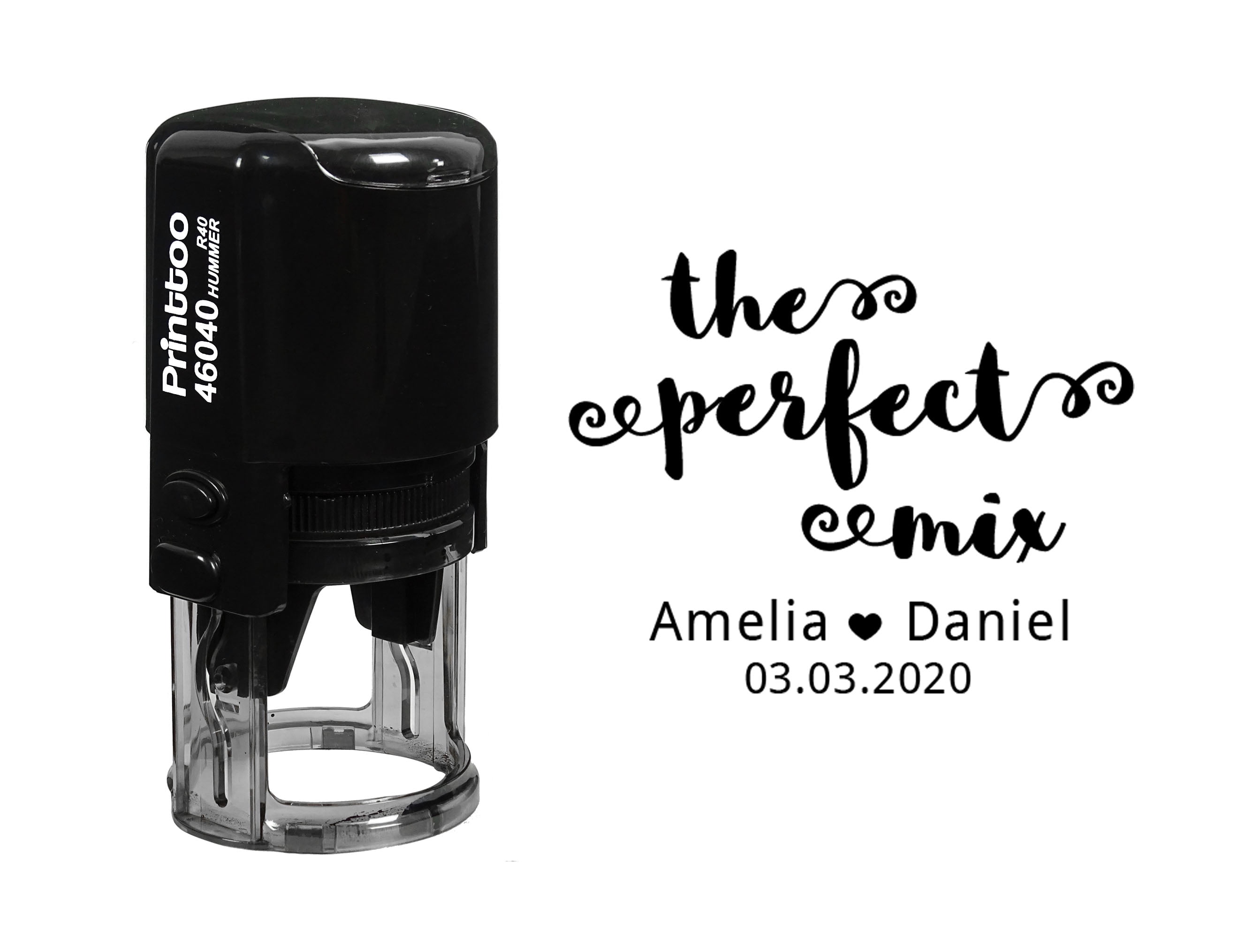 Buy Heavy Duty Style Office Date Stamp With FAXED - Self Inking Dater - Style A - Blue & Red Ink