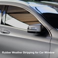 thumbnail image 5 of Uxcell 20m Silicone Foam Strip Solid Rod Window Sealing Strip 3mm Rubber Weather Stripping for Car Door Window, 5 of 6