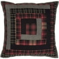 thumbnail image 5 of VHC Brands Rustic & Lodge Pillows & Throws-Cumberland Patchwork 18" x 18" Pillow, 18x18, Chili Pepper Red, 5 of 6
