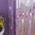 thumbnail image 2 of án Girasol Flor Floral Tul Voile Cortina Ventana Drapeado Panel Bufanda Cenefas Decoración 100pcs 200cm 紫 紫色 紫色 Gloria Cortinas de ventana, 2 of 9