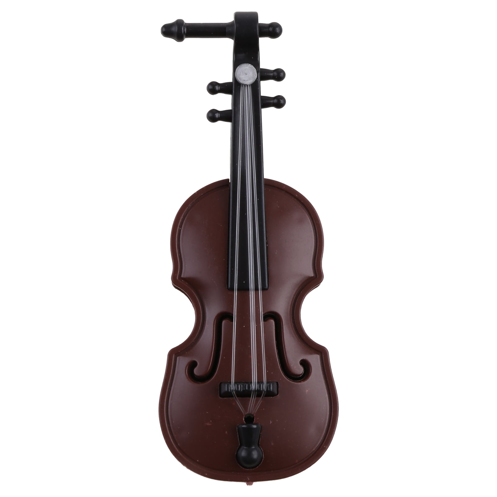 Dollhouse Miniature Musical Instrument Wood Cello Violin Decor Case Stand 1:12 